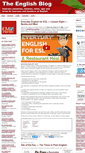 Mobile Screenshot of englishblog.com